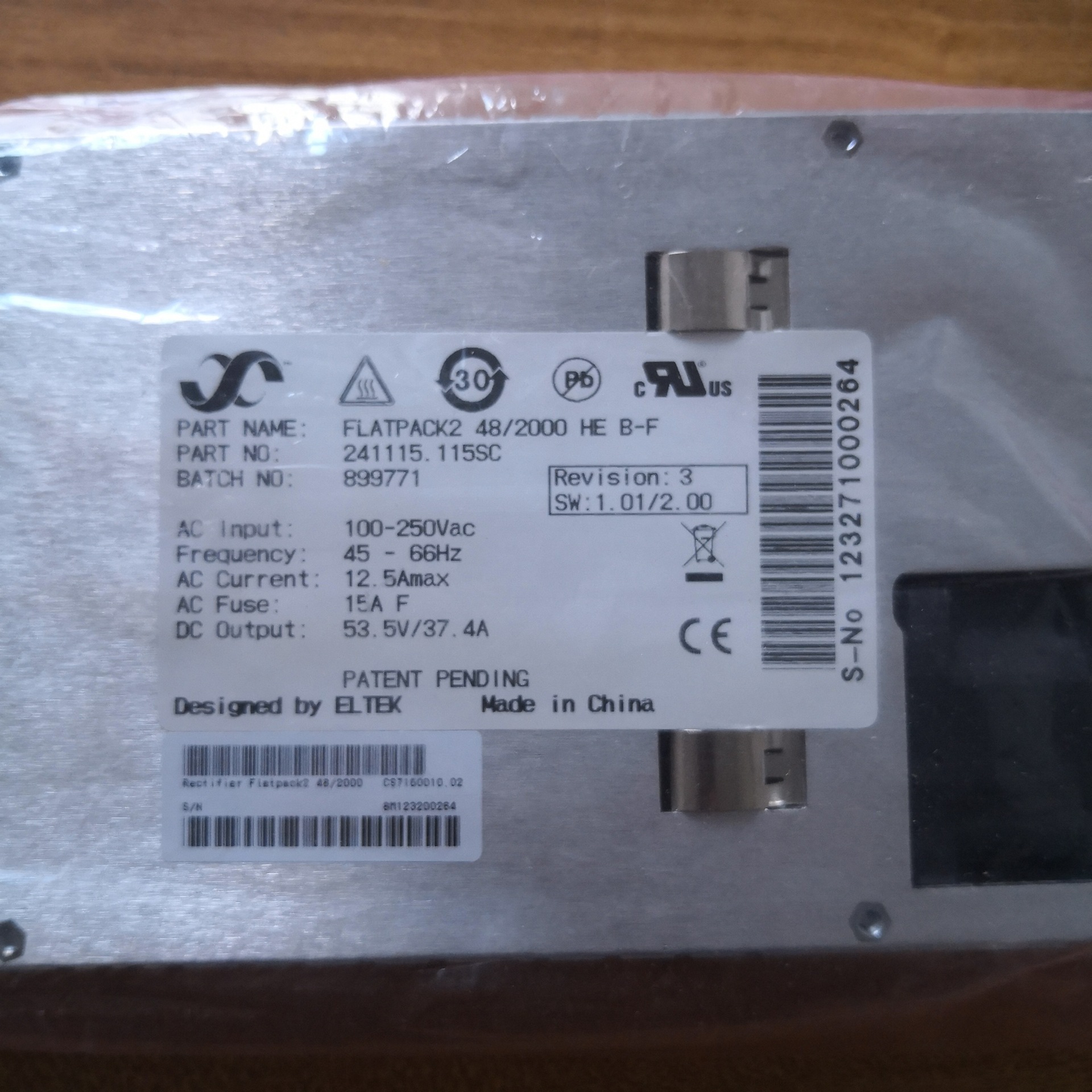 241115.115SC 易达 Flatpack2 48/2000 HE 替代型号241115.105